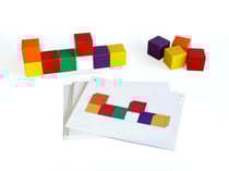 cube d'initiation à la géométrie 76 pièces