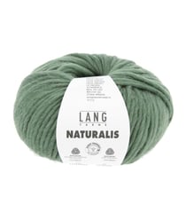 Pelote de laine Mérinos à tricoter Naturalis - Lang Yarns 73 vert sauge