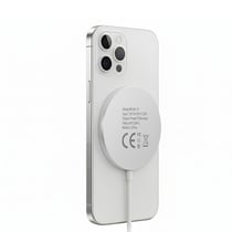 Mayaxess Chargeur pour iPhone 16 Pro Max Magsafe Magnétique 15W Blanc
