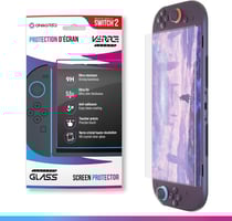 Verre trempé 9H pour Switch 2 - Oniverse - Protection écran - Ultra-fin - Kit nettoyage inclus