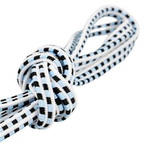 Bobine 25m Elastique rectangle 6 mm Bleu Clair