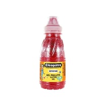 Gel pailleté - Néfertari - Rouge - Flacon de 250 ml - Cléopâtre