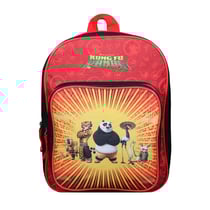 Sac à dos 31 cm avec poche maternelle Kung Fu Panda Rouge BAGTROTTER