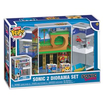 Sonic 2 - Figurines Bitty POP! Diorama Set Sonic The Hedgehog - Funko