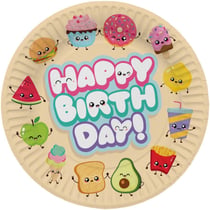 8 Assiettes Kawaii Party