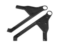 Corally - Wheelie Bar Plate - Composite - L+R - 2 pcs