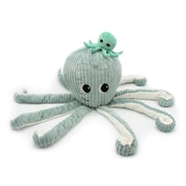 Peluche Ptipotos Pieuvre mint Filou - Les Déglingos