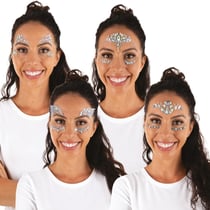 Strass autocollant pour le visage - modèle aléatoire - II