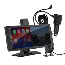 Avizar Écran CarPlay Android Auto 10.26" sans fil Dashcam 4K Caméra de recul Noir