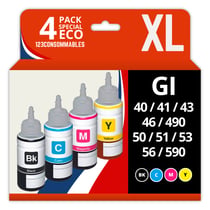 GI56 - Pack 4 encres Canon GI-56 compatibles MAXIFY GX7050 GX6050 GX5050 - 123CONSOMMABLES