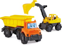 Pack 2 Véhicules Travaux Publics - Ecoiffier