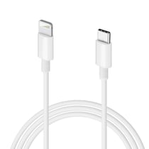 Mayaxess Câble iPhone USB-C vers Lightning – 1 mètre Blanc