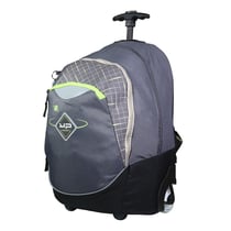 Sac à dos à roulettes recyclé Comète gris BODYPACK