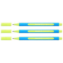 Stylo à bille SCHNEIDER Slider Edge - Jaune - Pointe extra large - Lot de 3