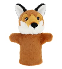 Peluche Marionnette Renard 100% recyclée