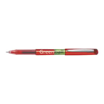 Lot de 10 stylos roller PILOT - Begreen - Rouge - Pointe conique moyenne