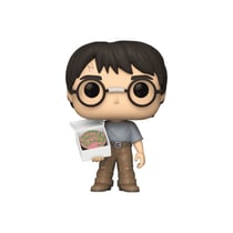 Harry Potter - Figurine POP! Harry avec gâteau d'anniversaire Exclusive Edition 9 cm