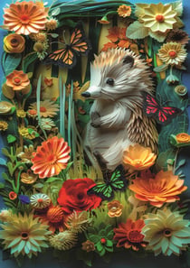Puzzle 1000 pièces - Hérisson - Trefl