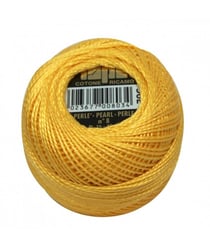 Coton perlé ISPE N°8 - 10GR - Distrifil 302 Jaune