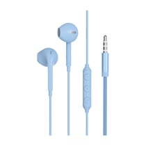 FORCE PLAY Écouteurs Jack 3.5mm avec une Conception Renforcée Bleu