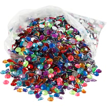 Pierre de strass, dim. 5 mm, 3000 pièces/ 1 Pq.