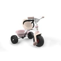 Smoby Tricycle Enfant Évolutif Be Fun - Structure Métal - Rose