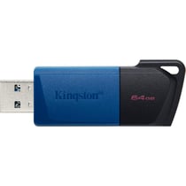 Clé USB - 64 GB - Avec capuchon de protection - USB 3.2 - Fichiers, images, vidéos