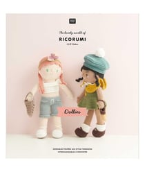 Livre Ricorumi Dollies - Plongez dans l'Univers Magique des Amigurumis. Blanc