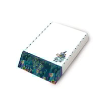 Bloc notes biseauté 180 pages - Hirondelles & Cie - Paon