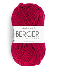 Pelote BARISIENNE 7 - Bergère de France CARMIN