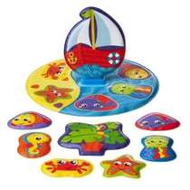 Tigex Puzzle De Bain L'île Flottante