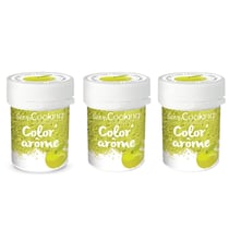 Colorant alimentaire vert arôme pomme 30 g