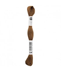 Fil à broder mouliné Uni - Rico Design 234 Marron