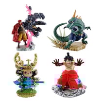 One Piece - Set de 4 figurines One Piece Petitrama Logbox Re Birth Wanokuni Vol. 2 Set 9 cm