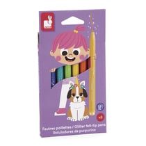 Feutres paillettes X 8 – - Juratoys - Jura Toys