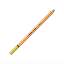 Stylo-feutre STABILO point 88 - pointe fine - Moutarde