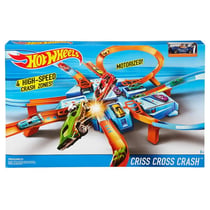 Circuit Voiture Criss Cross Crash Track Set - Hot Wheels®