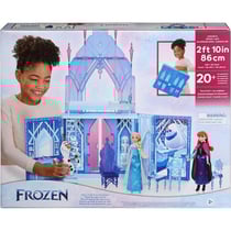 L'extraordinaire palais de glase d'elsa 86 cm de haut + 20 accesoires - reine des neiges 2 - hasbro