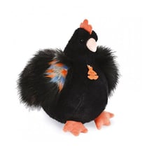 Les poulettes grand modele noir HO3163 - HISTOIRE D'OURS - PELUCHES/Animaux - Rose - Peluche
