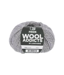 Pelote de lin et coton PRIDE - 100gr - Wool Addict 0023 Gris