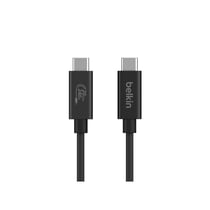 Belkin Câble USB-C vers USB-C 4.0 (240W) Charge Rapide et Synchro 2 m Noir