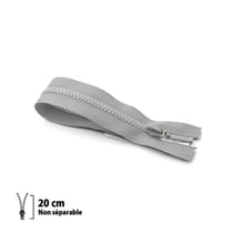 Fermeture éclair Z48 - PRESTILON 4 mm 20 cm - Non Séparable