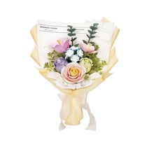 Maquette Spring Time Bouquet - ROBOTIME - AF01J - Jaune - Carton - Dès 14 ans