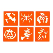 LOT 6 POCHOIRS HALLOWEEN