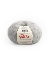 Pelote de laine à tricoter PHIL BIJOU - Phildar Gris chiné clair