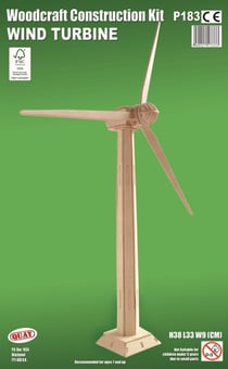 Maquette en bois Éolienne
