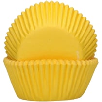 48 Caissettes à Cupcakes - Jaunes