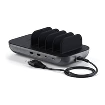 Satechi Station de Charge Multi-device Dock5 avec Chargement sans Fil Gris