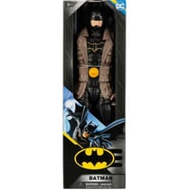 Figurine batman 30 cm articulé veste grise - série 10 - personnage dc comics - spin master - 20145643