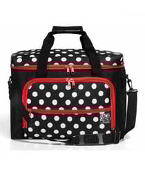 Sac de rangement pour trolley à pois Polka - Prym Noir